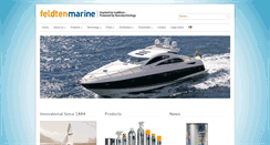 Desktop Screenshot of feldten-marine.com